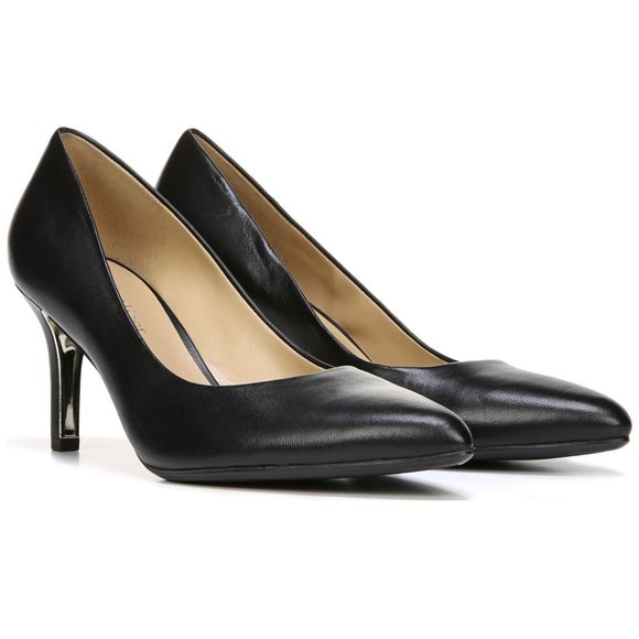 Naturalizer Shoes - NEW Naturalizer Black Leather Natalie Heels Pump 8